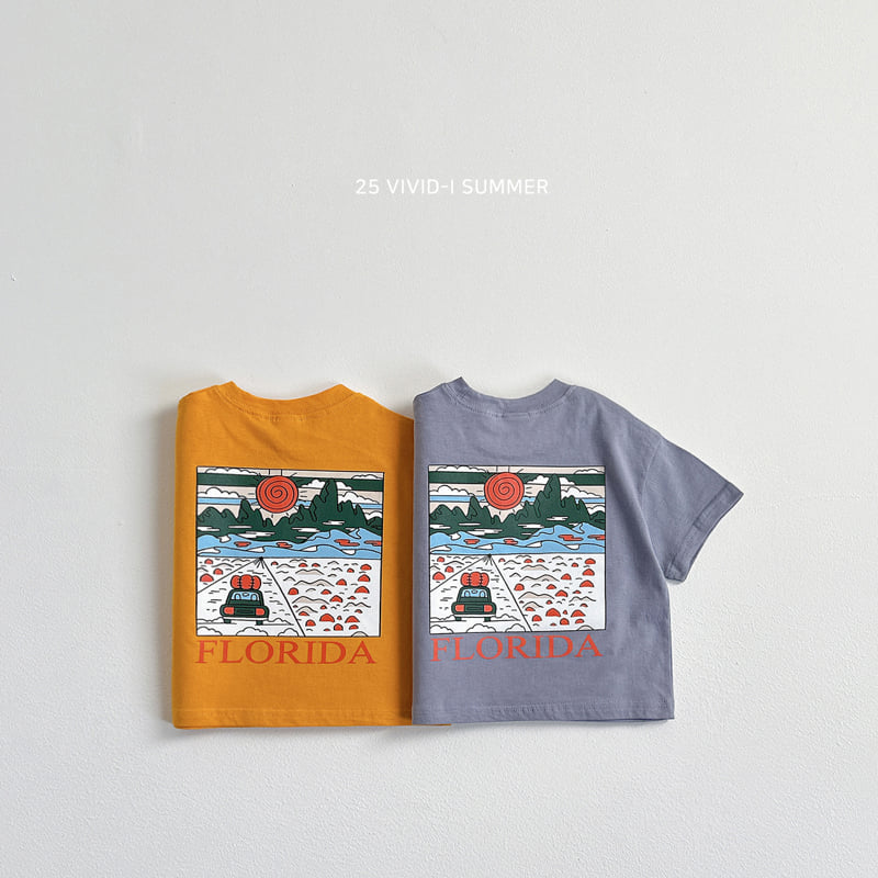 Vivid I - Korean Children Fashion - #childofig - Florida Short Sleeve Tee