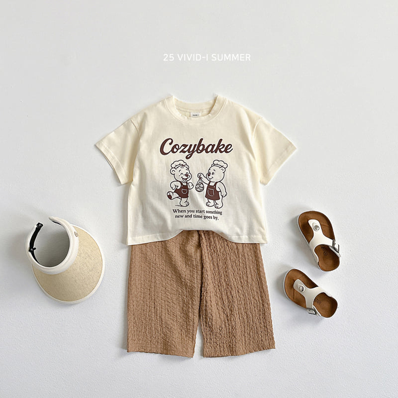 Vivid I - Korean Children Fashion - #childofig - Crinkle Wide Pants - 10