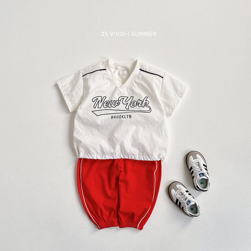 Vivid I - Korean Children Fashion - #childofig - Striped Jogger Pants - 10