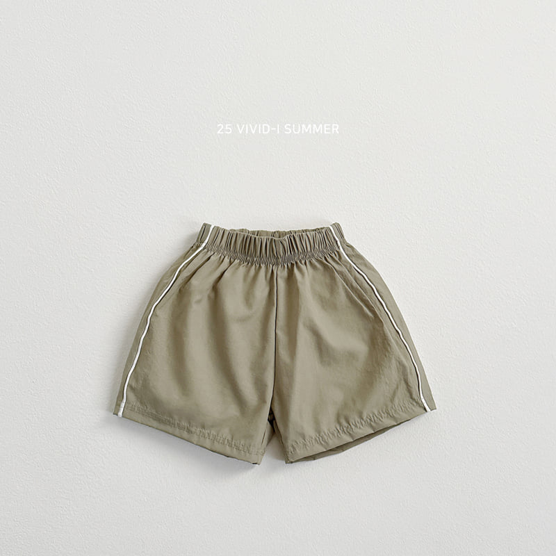 Vivid I - Korean Children Fashion - #childofig - Rustling Piping Shorts - 6