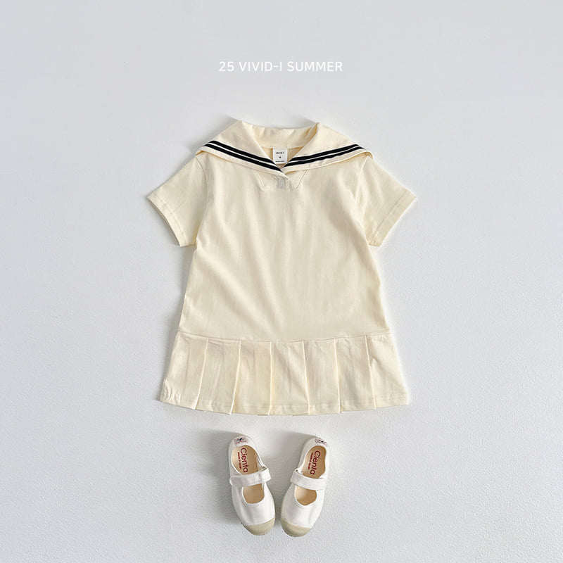 Vivid I - Korean Children Fashion - #childrensboutique - Sailor One-piece - 3