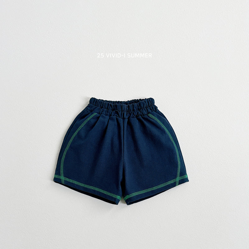 Vivid I - Korean Children Fashion - #childofig - Stitch Shorts - 4