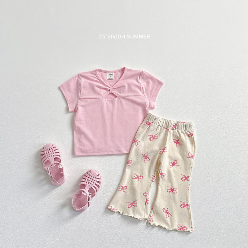 Vivid I - Korean Children Fashion - #childrensboutique - Pattern Wave Pants - 10