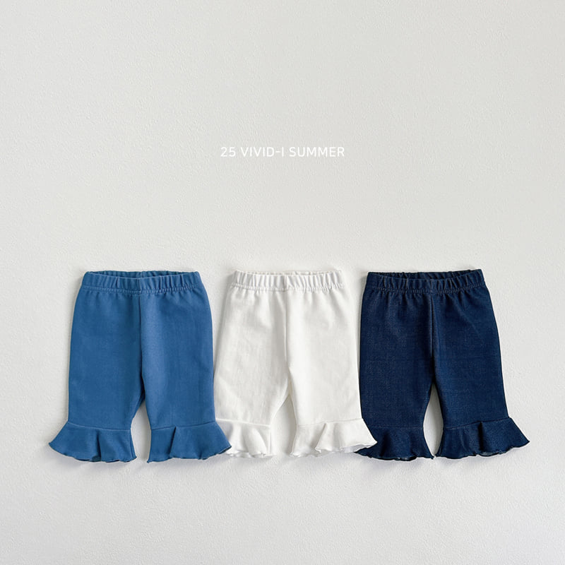 Vivid I - Korean Children Fashion - #childrensboutique - Frill Pants
