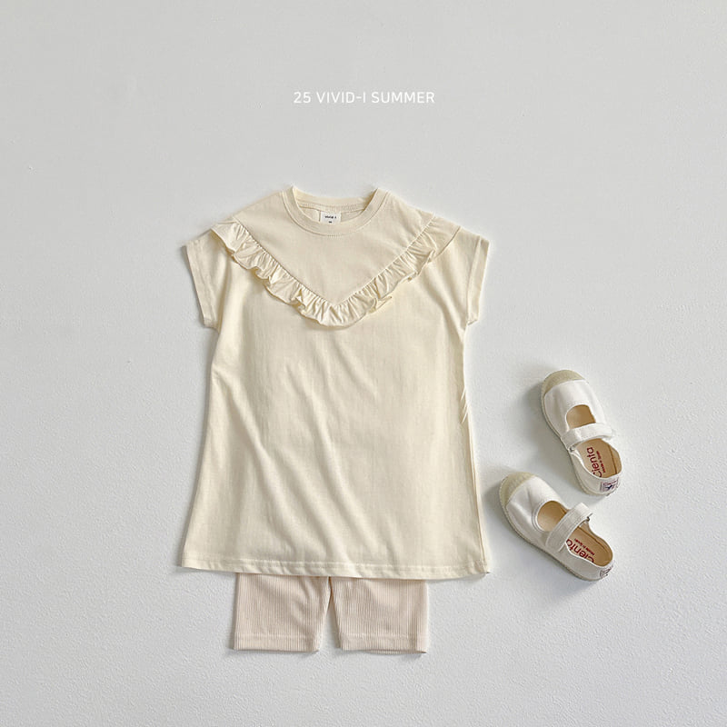 Vivid I - Korean Children Fashion - #childrensboutique - V Frill One-piece - 6