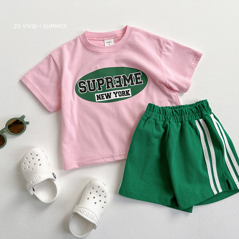 Vivid I - Korean Children Fashion - #designkidswear - Super Me Short Sleeve Tee - 11