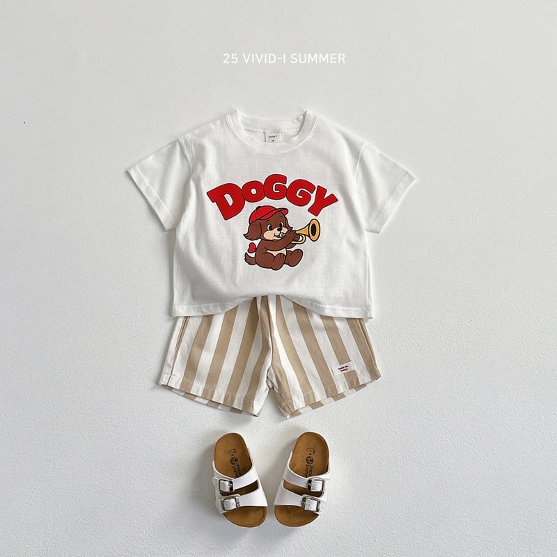 Vivid I - Korean Children Fashion - #designkidswear - Pop Art Short Sleeve Tee - 8