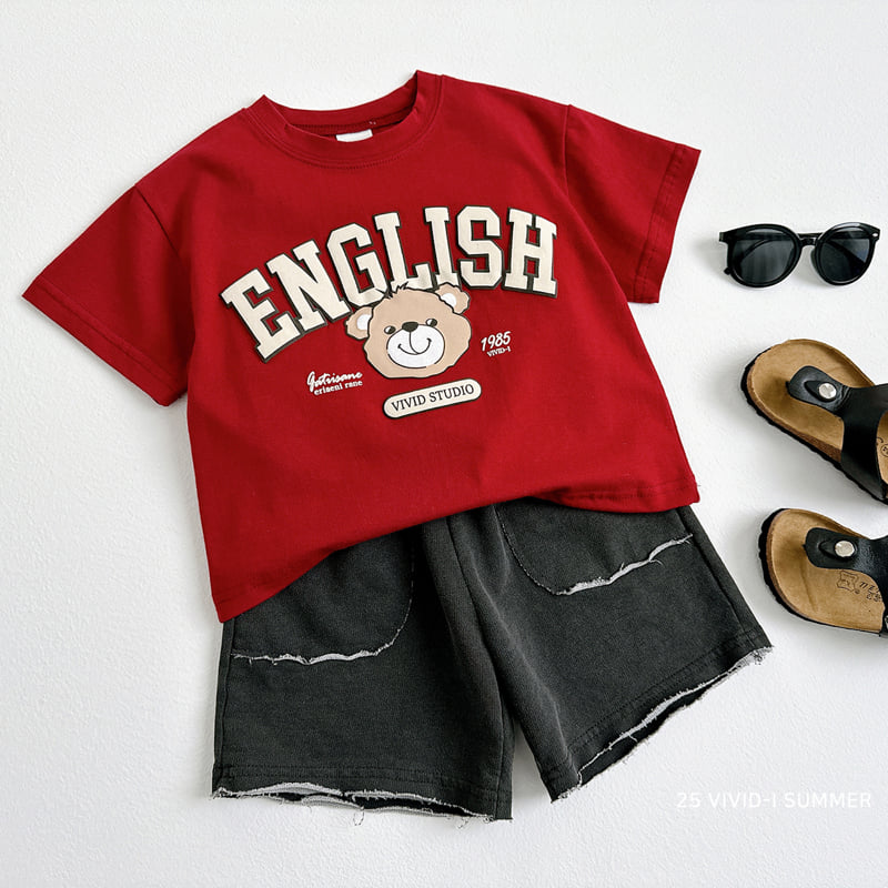 Vivid I - Korean Children Fashion - #designkidswear - 3D Bear Short Sleeve Tee - 12