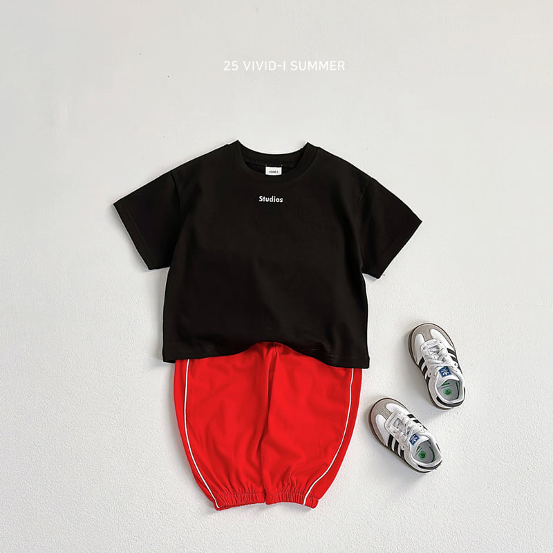 Vivid I - Korean Children Fashion - #designkidswear - Striped Jogger Pants - 12