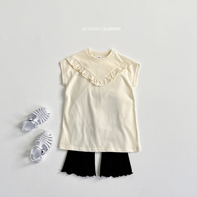 Vivid I - Korean Children Fashion - #designkidswear - V Frill One-piece - 7