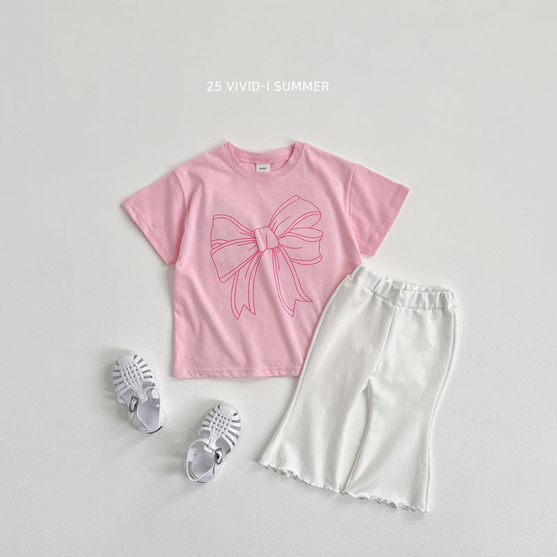 Vivid I - Korean Children Fashion - #discoveringself - Diagonal Bootscut Pants - 12