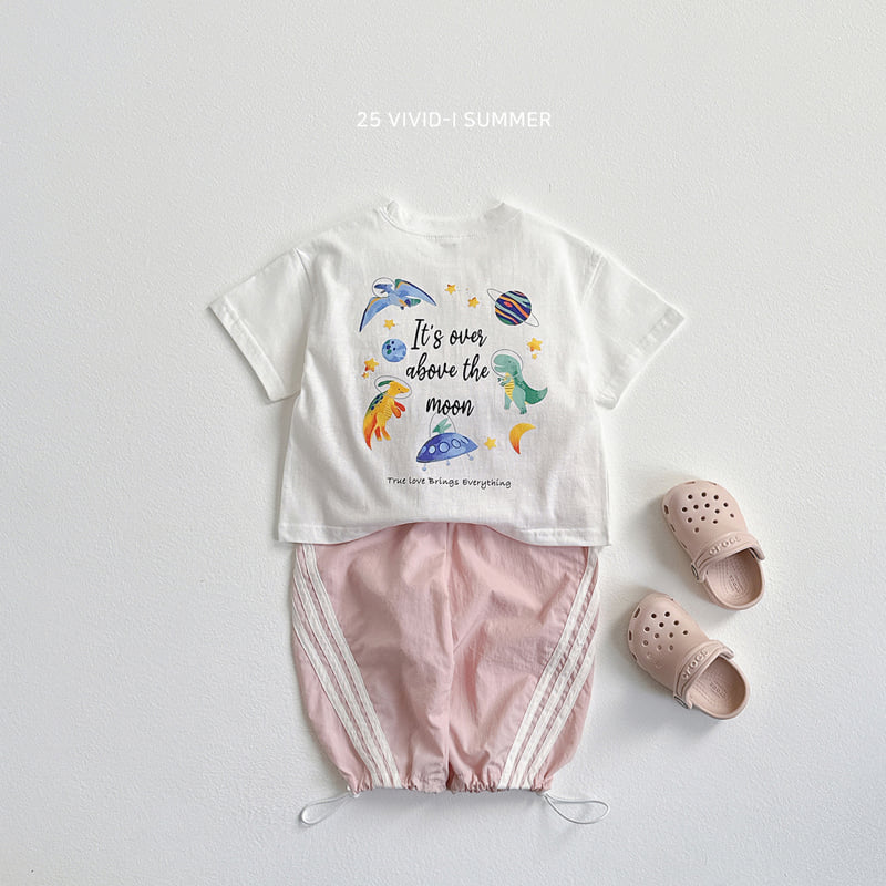 Vivid I - Korean Children Fashion - #discoveringself - Space Dino Short Sleeve Tee - 11