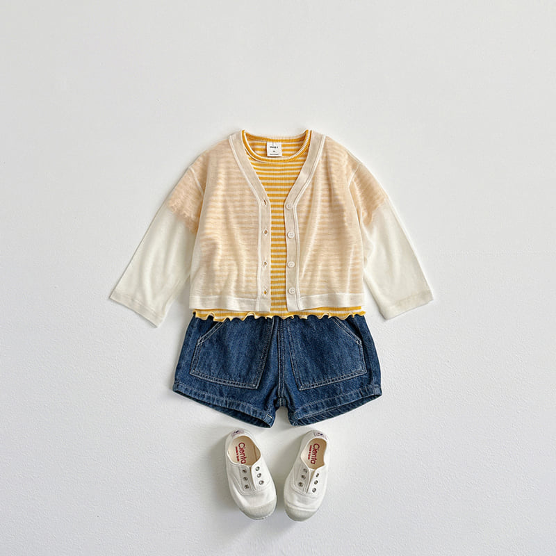 Vivid I - Korean Children Fashion - #discoveringself - Stripe Wave Set - 10