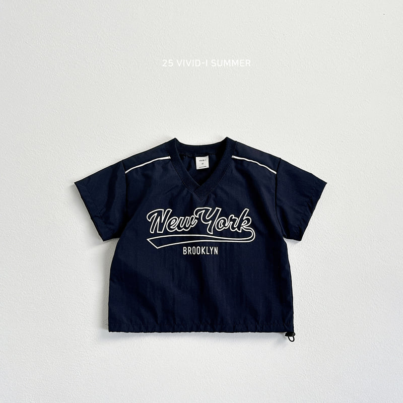 Vivid I - Korean Children Fashion - #discoveringself - Drawstring Short Sleeve Tee - 7