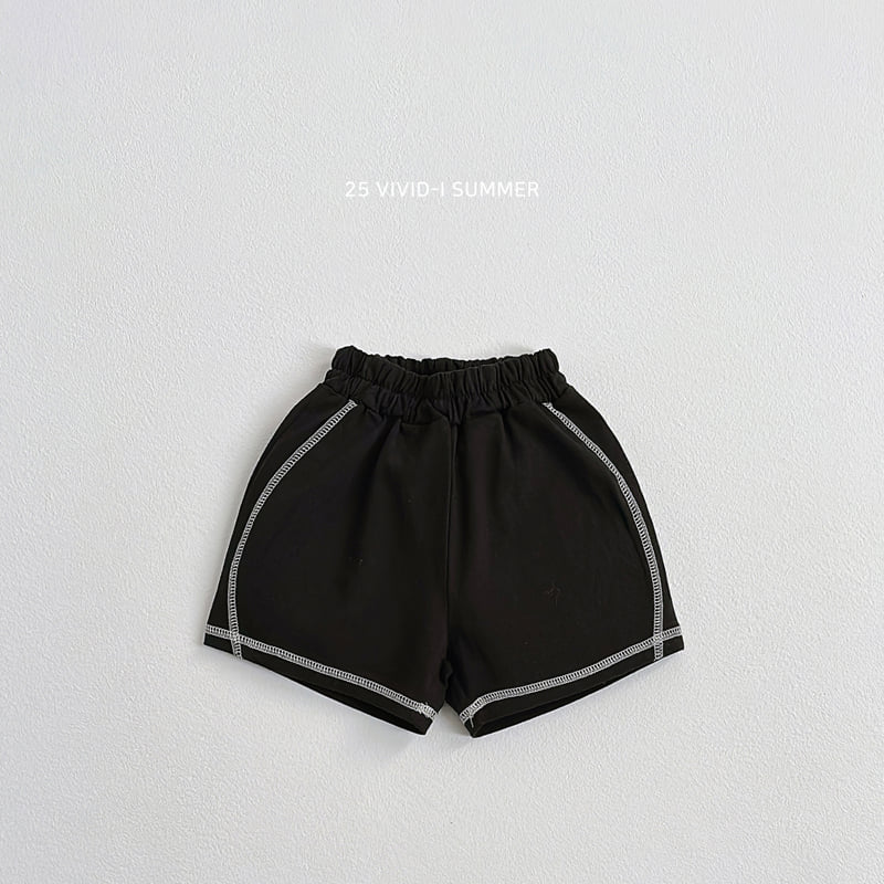 Vivid I - Korean Children Fashion - #discoveringself - Stitch Shorts - 6