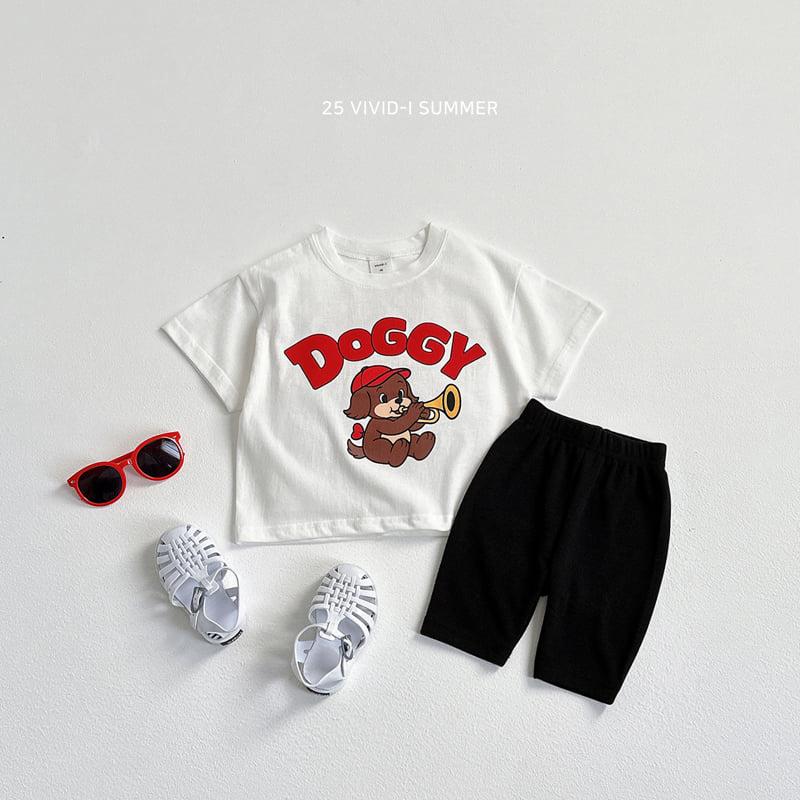 Vivid I - Korean Children Fashion - #discoveringself - Pop Art Short Sleeve Tee - 9