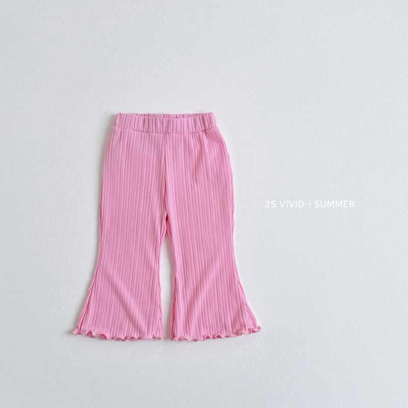 Vivid I - Korean Children Fashion - #discoveringself - Pleats Wave Pants - 3