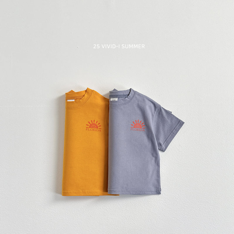Vivid I - Korean Children Fashion - #designkidswear - Florida Short Sleeve Tee - 4