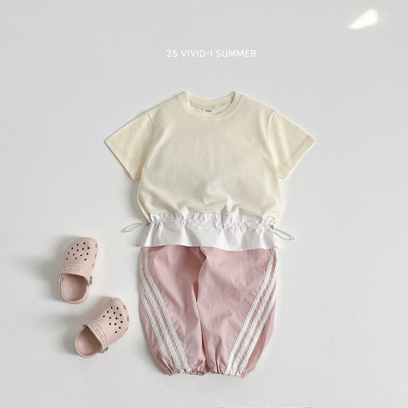 Vivid I - Korean Children Fashion - #discoveringself - Bottom String Tee - 10