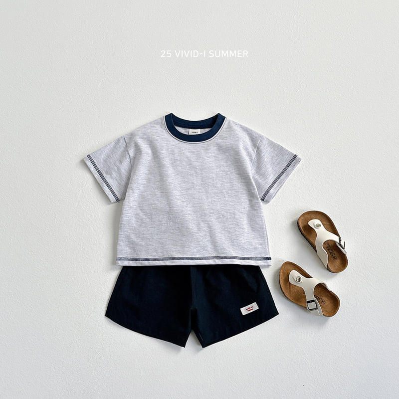 Vivid I - Korean Children Fashion - #fashionkids - Raglan Stitch Tee - 9