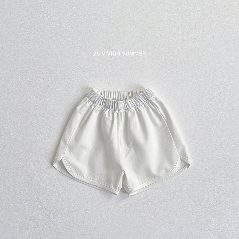 Vivid I - Korean Children Fashion - #fashionkids - Cotton Ringer Shorts - 5