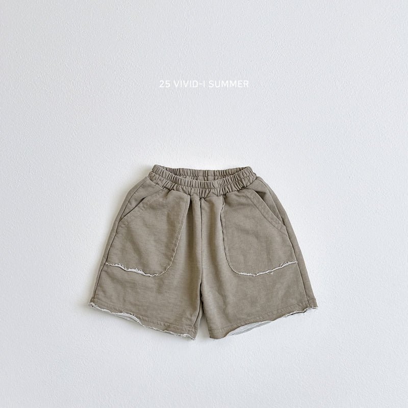 Vivid I - Korean Children Fashion - #fashionkids - Pigment Shorts - 3