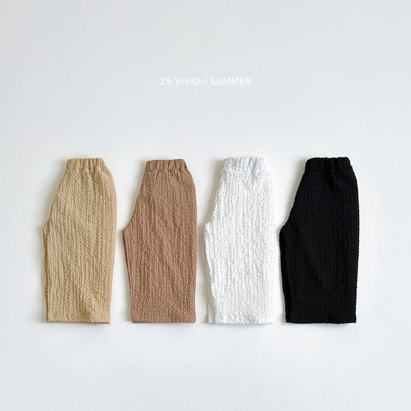 Vivid I - Korean Children Fashion - #fashionkids - Crinkle Wide Pants
