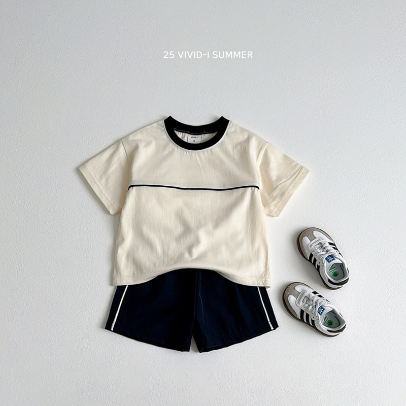 Vivid I - Korean Children Fashion - #fashionkids - Rustling Piping Shorts - 11