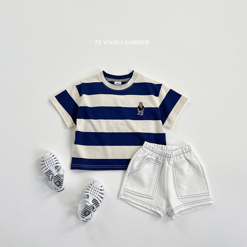 Vivid I - Korean Children Fashion - #fashionkids - Stretch Pocket Shorts - 7