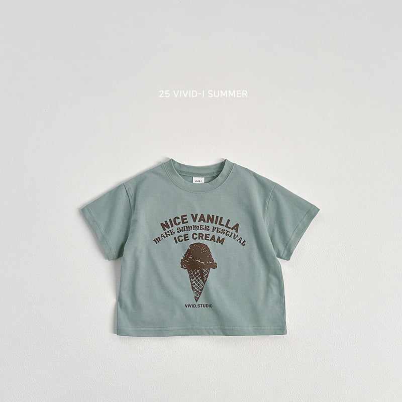 Vivid I - Korean Children Fashion - #fashionkids - Ice Cream Cone Tee - 6
