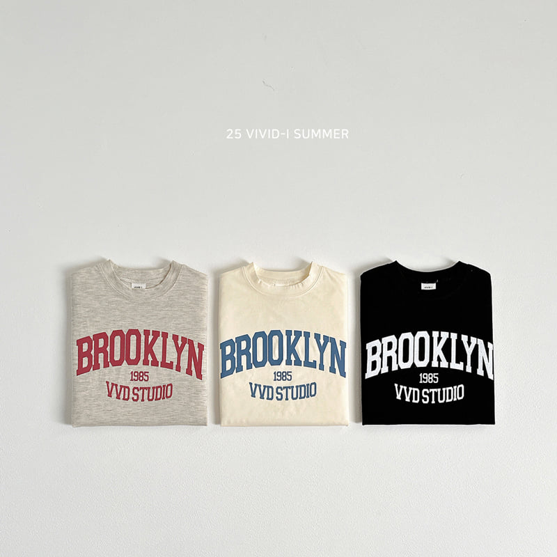 Vivid I - Korean Children Fashion - #fashionkids - Brooklyn Short Sleeve Tee - 3