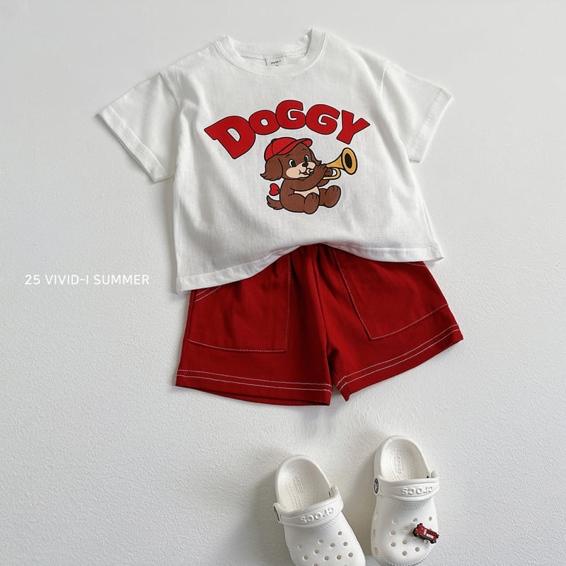 Vivid I - Korean Children Fashion - #kidsshorts - Pop Art Short Sleeve Tee - 11