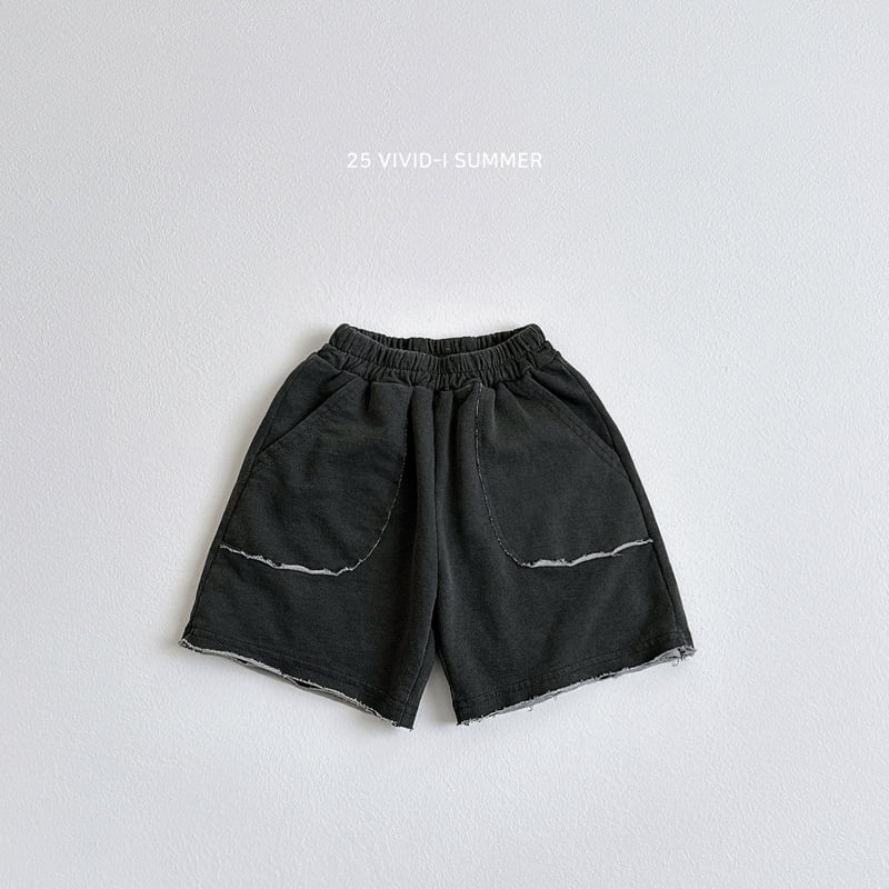 Vivid I - Korean Children Fashion - #fashionkids - Pigment Shorts - 4