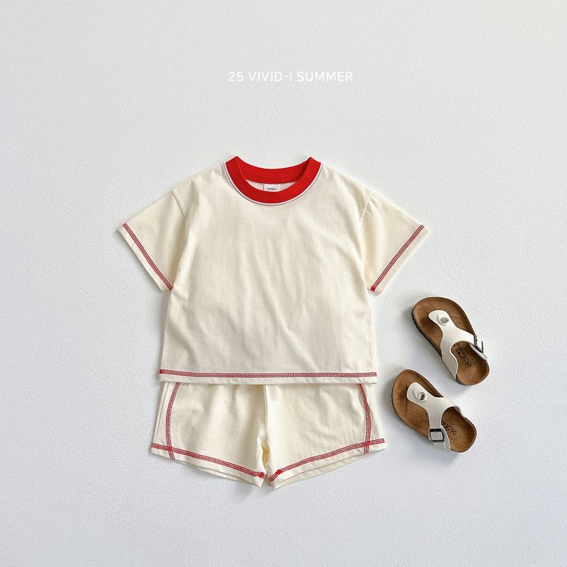 Vivid I - Korean Children Fashion - #kidsstore - Stitch Shorts - 9