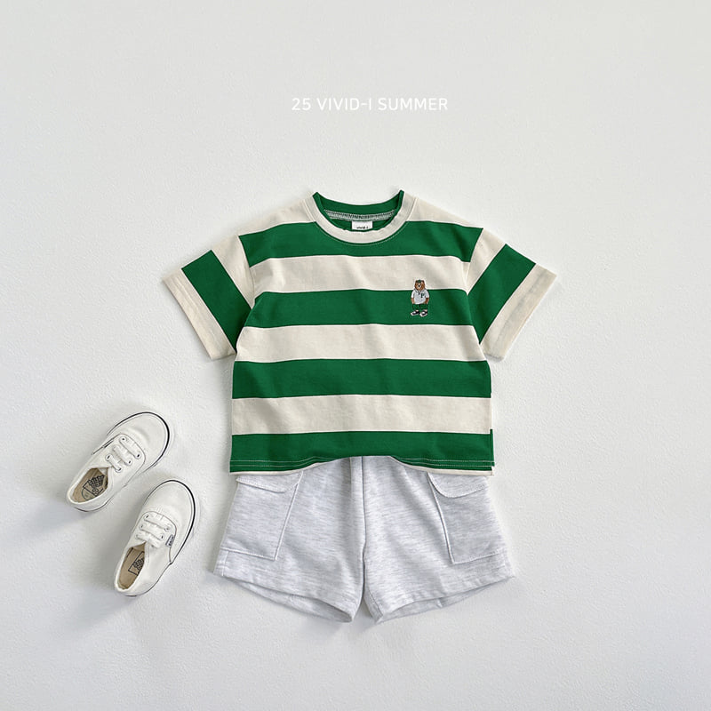 Vivid I - Korean Children Fashion - #kidsstore - Cargo Half Pants - 10