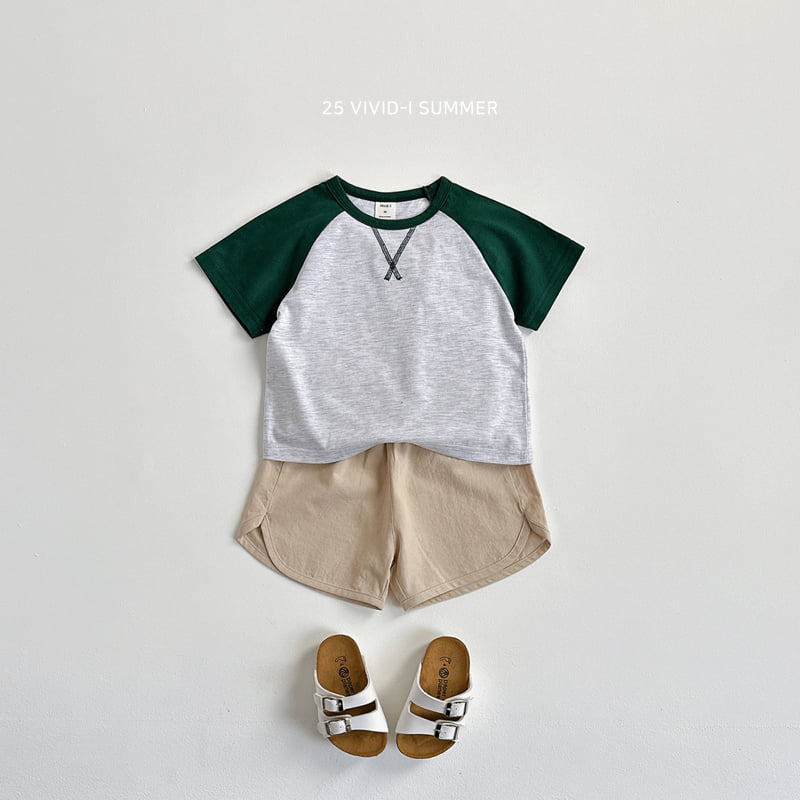 Vivid I - Korean Children Fashion - #kidsstore - Cotton Ringer Shorts - 7