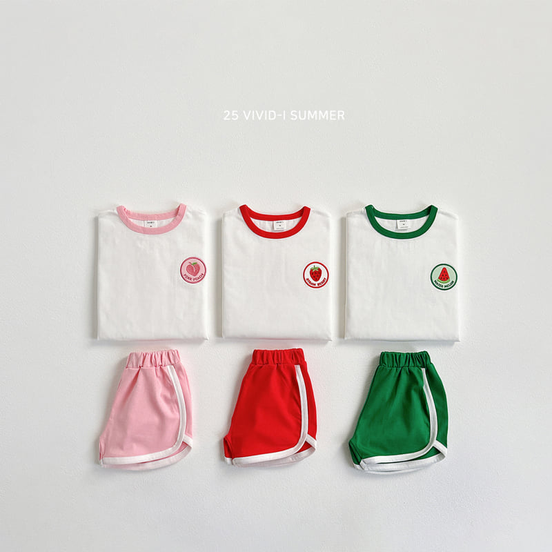 Vivid I - Korean Children Fashion - #kidsstore - Fruits Dolphin Set