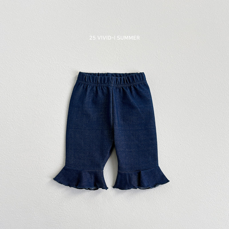 Vivid I - Korean Children Fashion - #kidsstore - Frill Pants - 6
