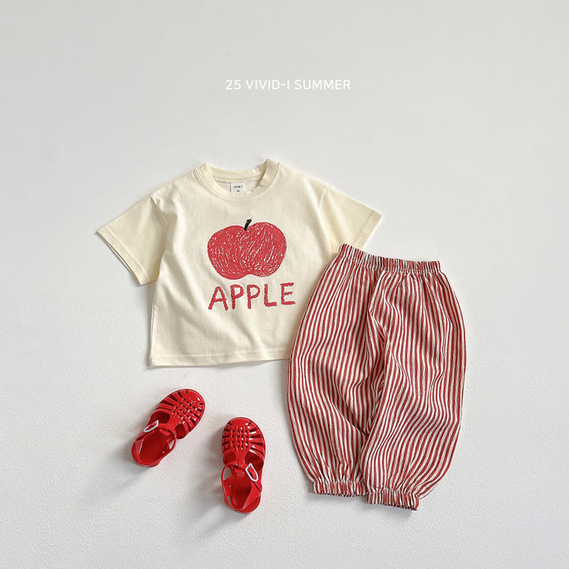 Vivid I - Korean Children Fashion - #kidsstore - Vertical Stripe Pants - 7