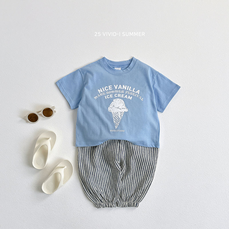 Vivid I - Korean Children Fashion - #kidsstore - Ice Cream Cone Tee - 8