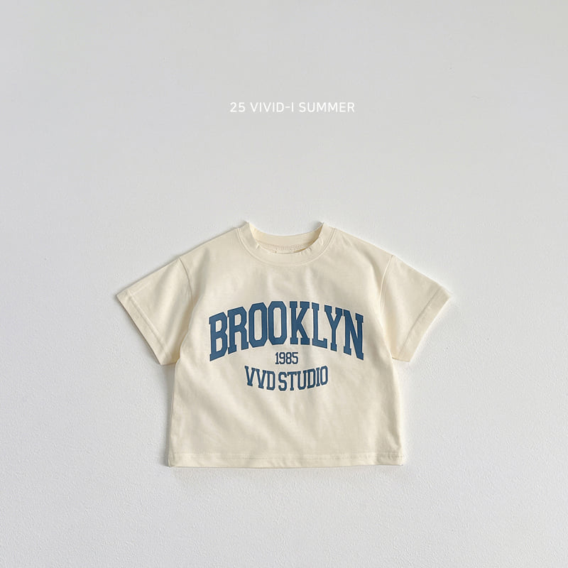 Vivid I - Korean Children Fashion - #kidsstore - Brooklyn Short Sleeve Tee - 5