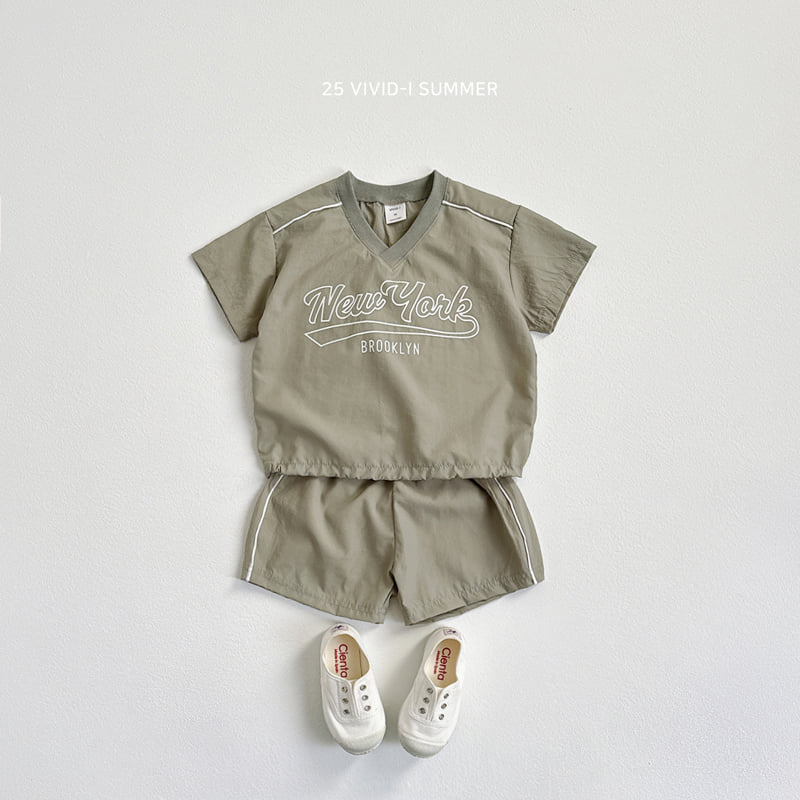 Vivid I - Korean Children Fashion - #kidzfashiontrend - Drawstring Short Sleeve Tee - 11