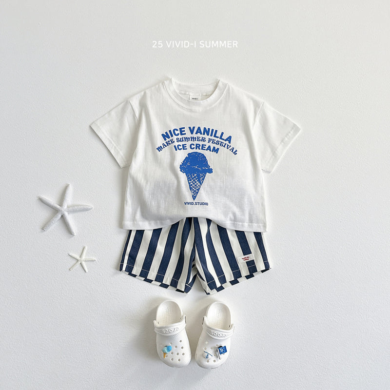 Vivid I - Korean Children Fashion - #kidzfashiontrend - Label Point Pants - 7