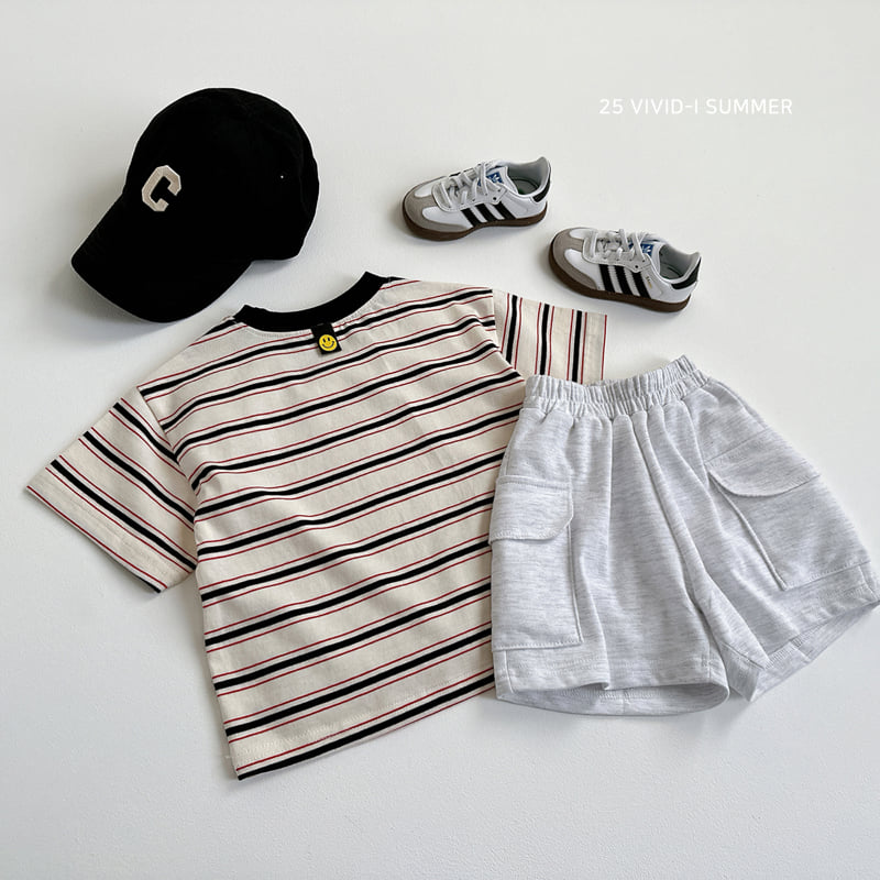 Vivid I - Korean Children Fashion - #kidzfashiontrend - Cargo Half Pants - 11