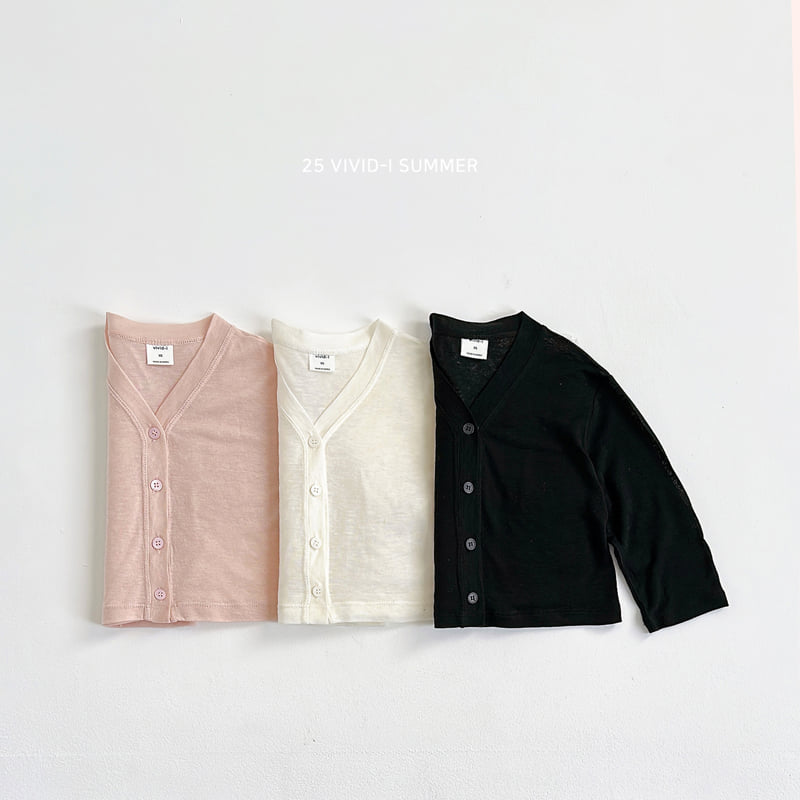 Vivid I - Korean Children Fashion - #kidzfashiontrend - Tencel Cardigan