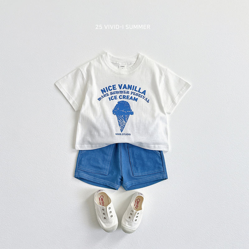 Vivid I - Korean Children Fashion - #kidzfashiontrend - Stretch Pocket Shorts - 10