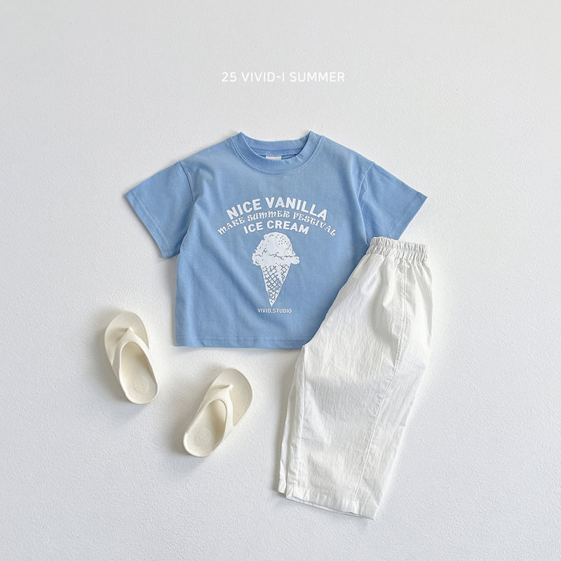 Vivid I - Korean Children Fashion - #kidzfashiontrend - Ice Cream Cone Tee - 9