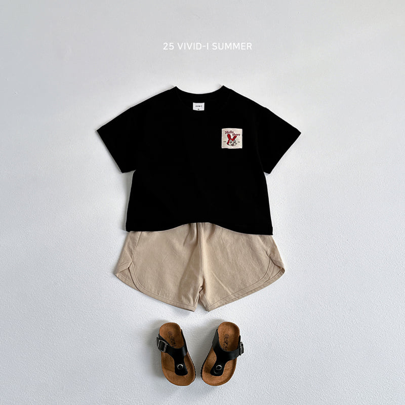 Vivid I - Korean Children Fashion - #littlefashionista - Cotton Ringer Shorts - 10