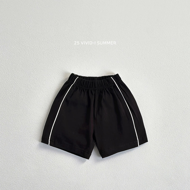 Vivid I - Korean Children Fashion - #Kfashion4kids - Two Way Stripe Shorts - 4