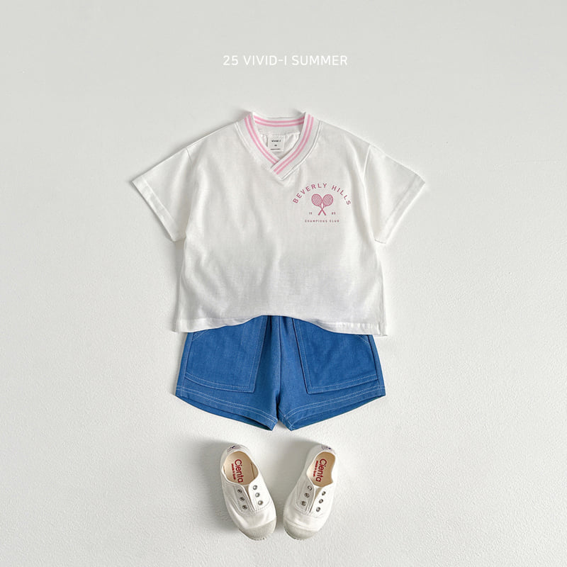 Vivid I - Korean Children Fashion - #littlefashionista - Stretch Pocket Shorts - 12